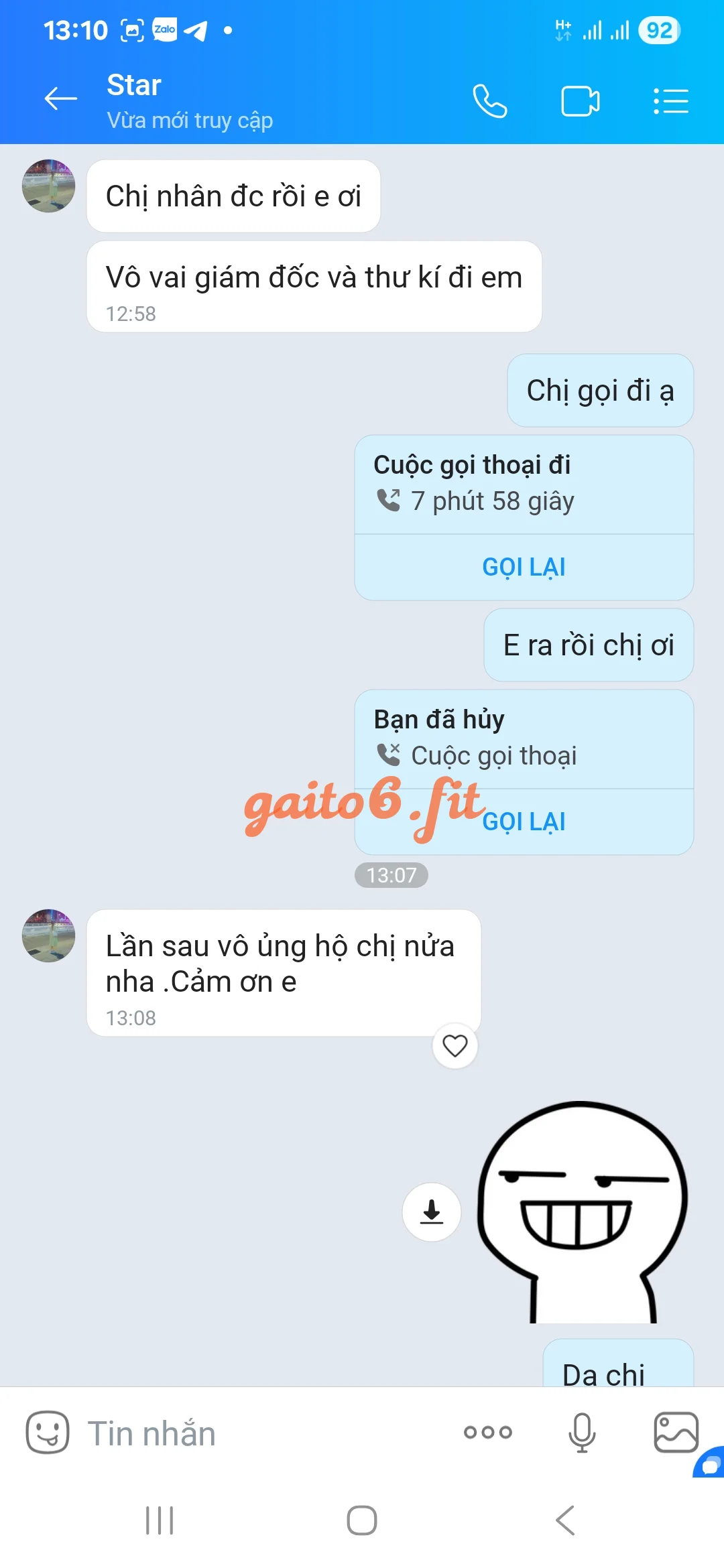 Ảnh đánh giá gái gọi